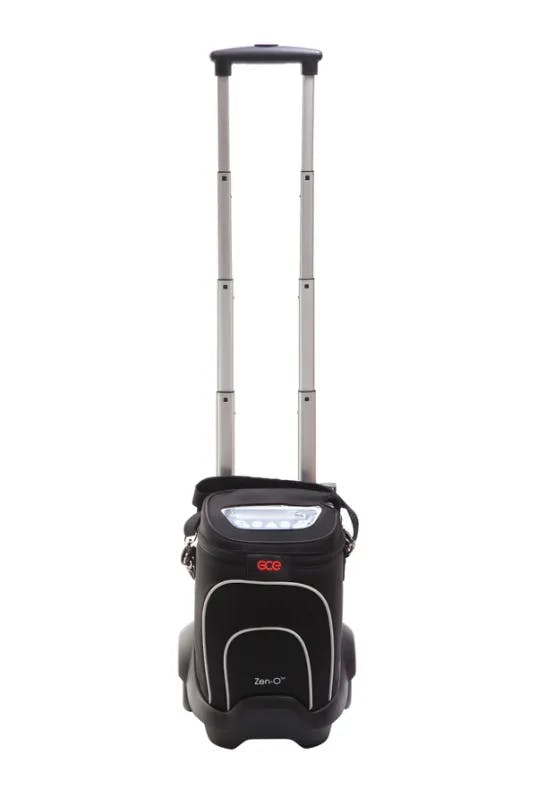 Zen-O bag and pull cart handle extended