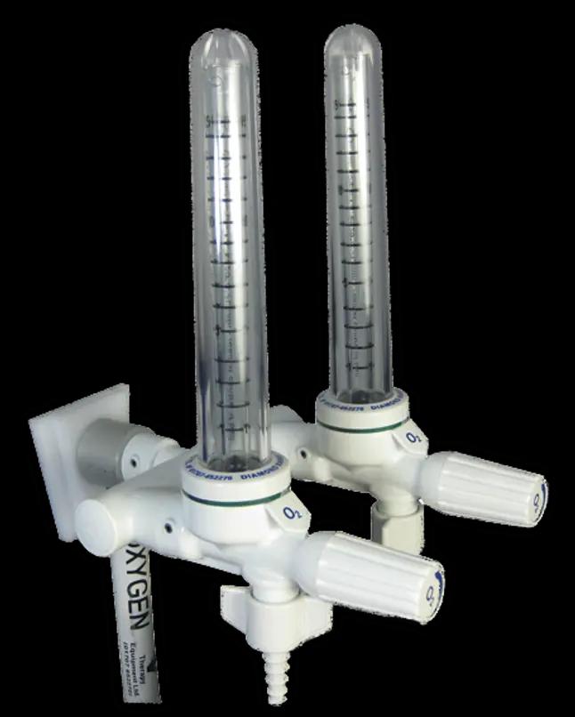 Diamond Flowmeter - V Dovetail Twin O2 - 9635