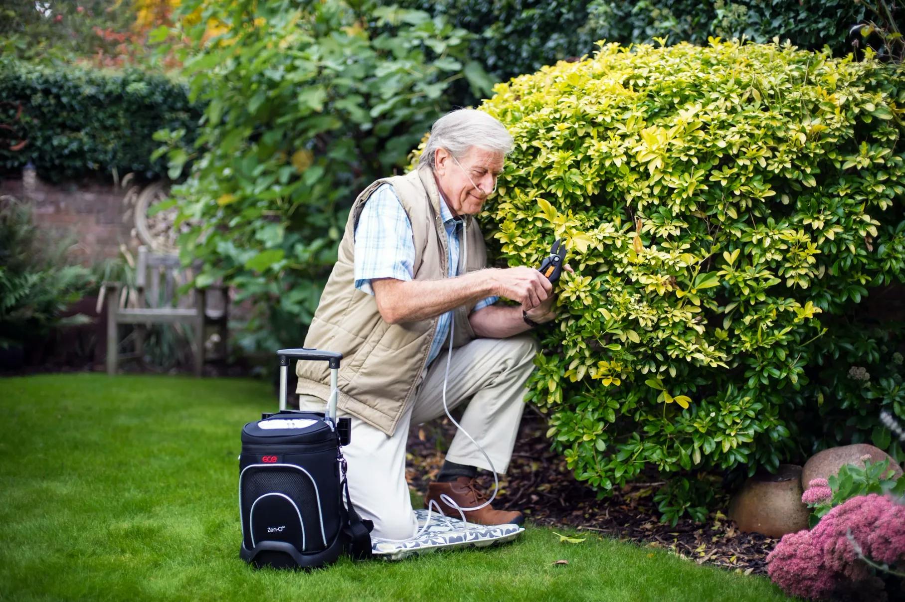 Zen-O Patient In Garden