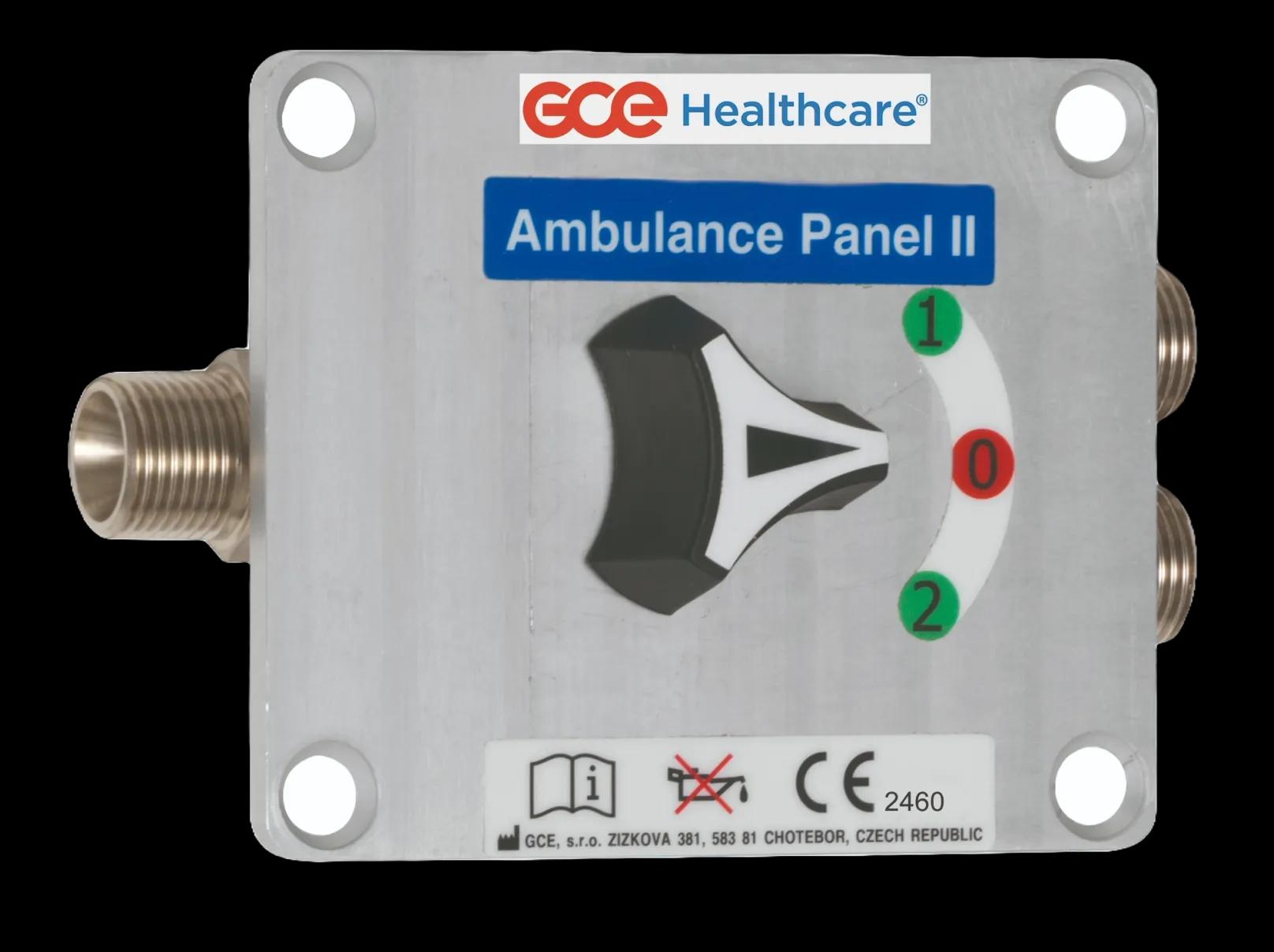 Ambulance panel II O2 recessed