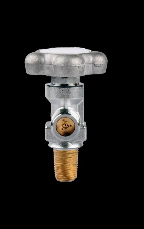 Medical cylinder valves Outlet view